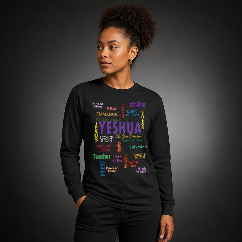 Yeshua's Names - Long Sleeve T-shirt