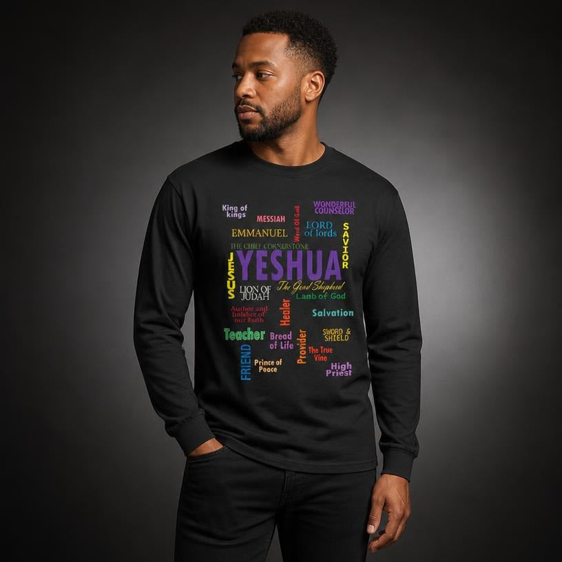 Yeshua's Names - Long Sleeve T-shirt
