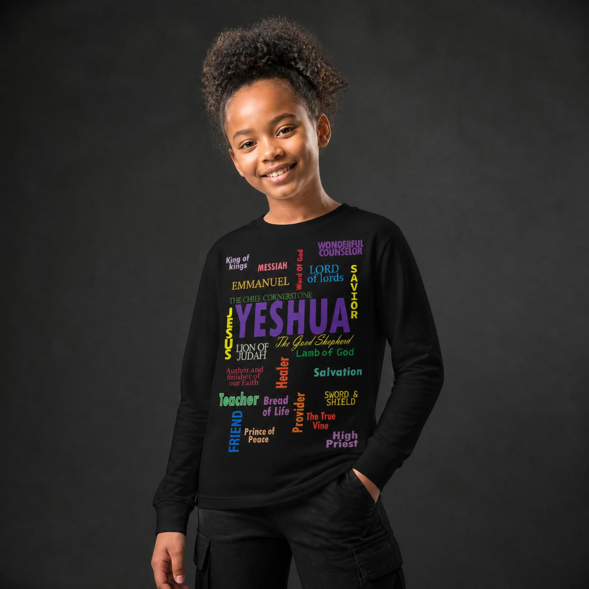 Yeshua's Names - Long Sleeve T-shirt
